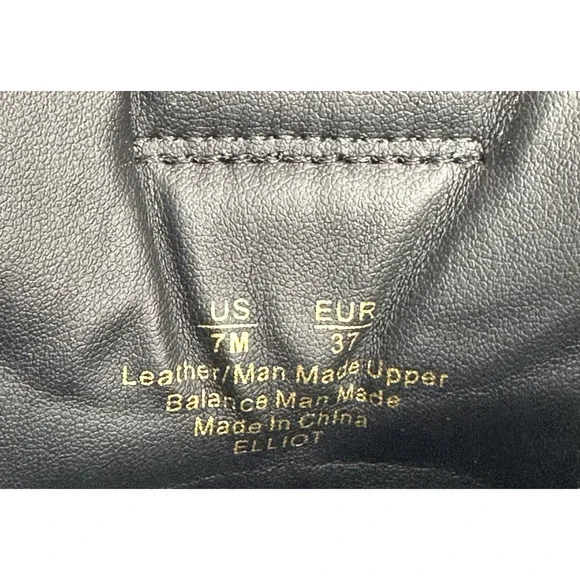 Sam Edelman Elliot Black Leather Platform Combat Boot Lace Up Womens 7M New $180 - Picture 12 of 13